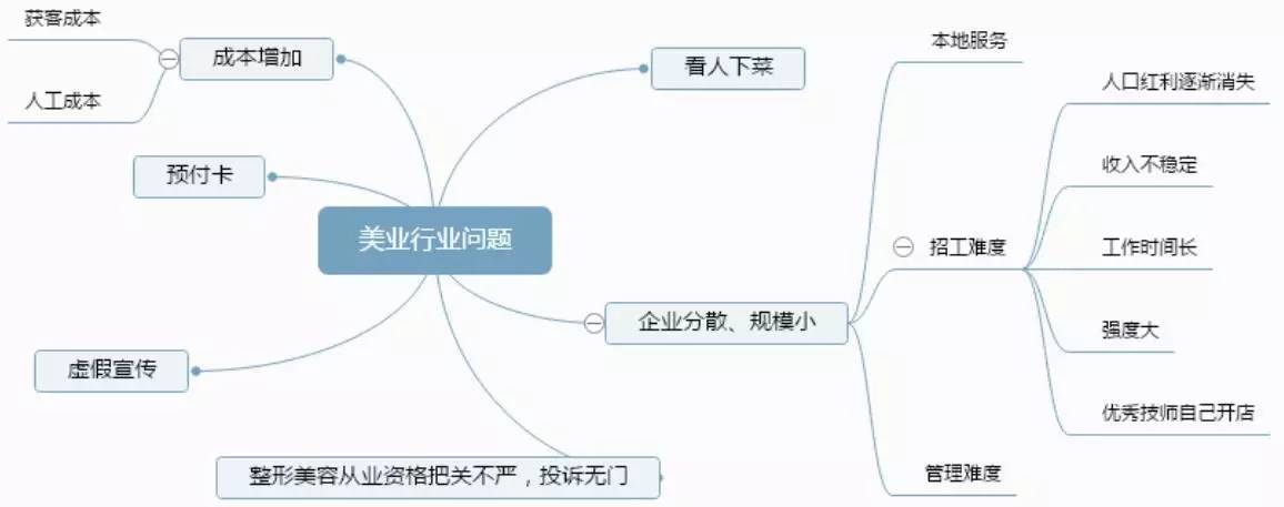 千亿美业市场，主赛道只有3条，医美正在领跑