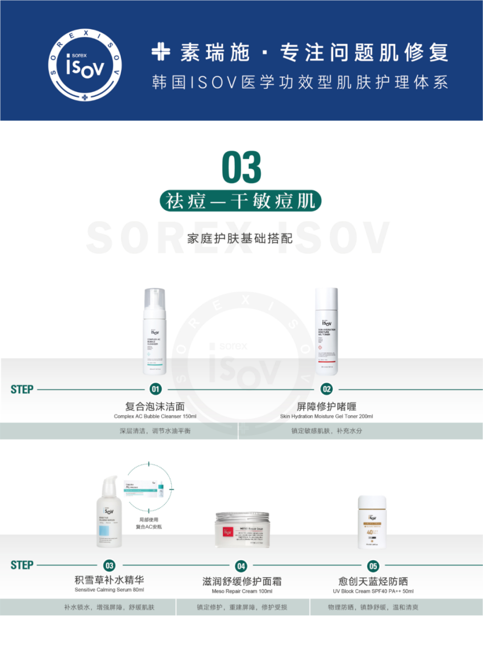 ISOV丨2022基础居家护肤搭配指南