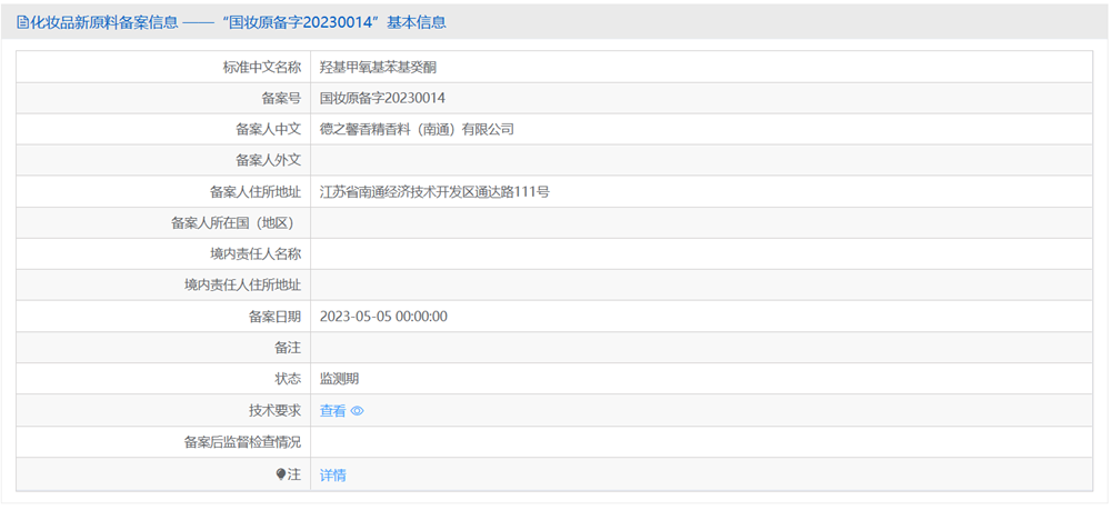 上新+8！新原料备案“硝烟弥漫”