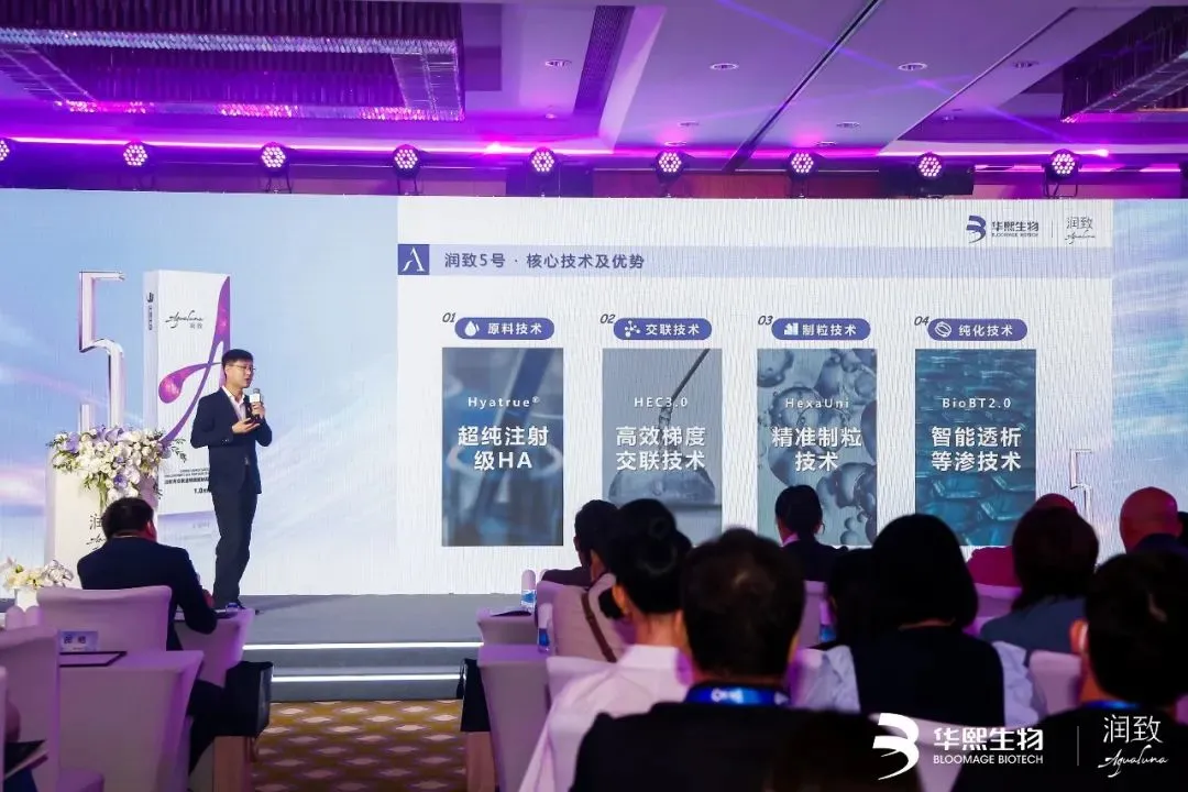 中国（济南）透明质酸产业大会盛大开幕，华熙生物·润致五号提韵耀启新程