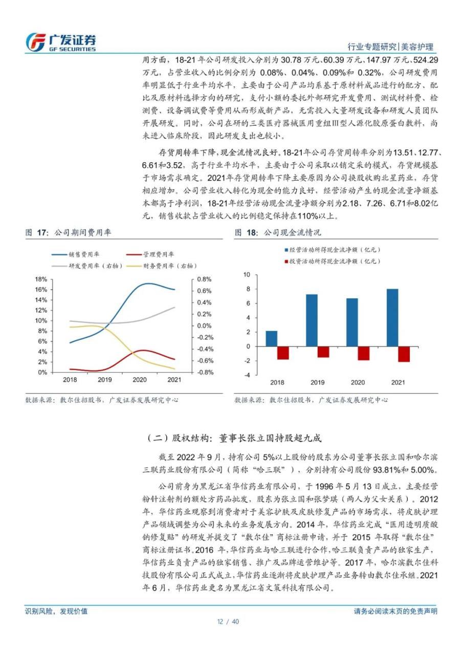 专题 | 敷尔佳：《医用敷料龙头，功能性护肤品开辟第二增长曲线》