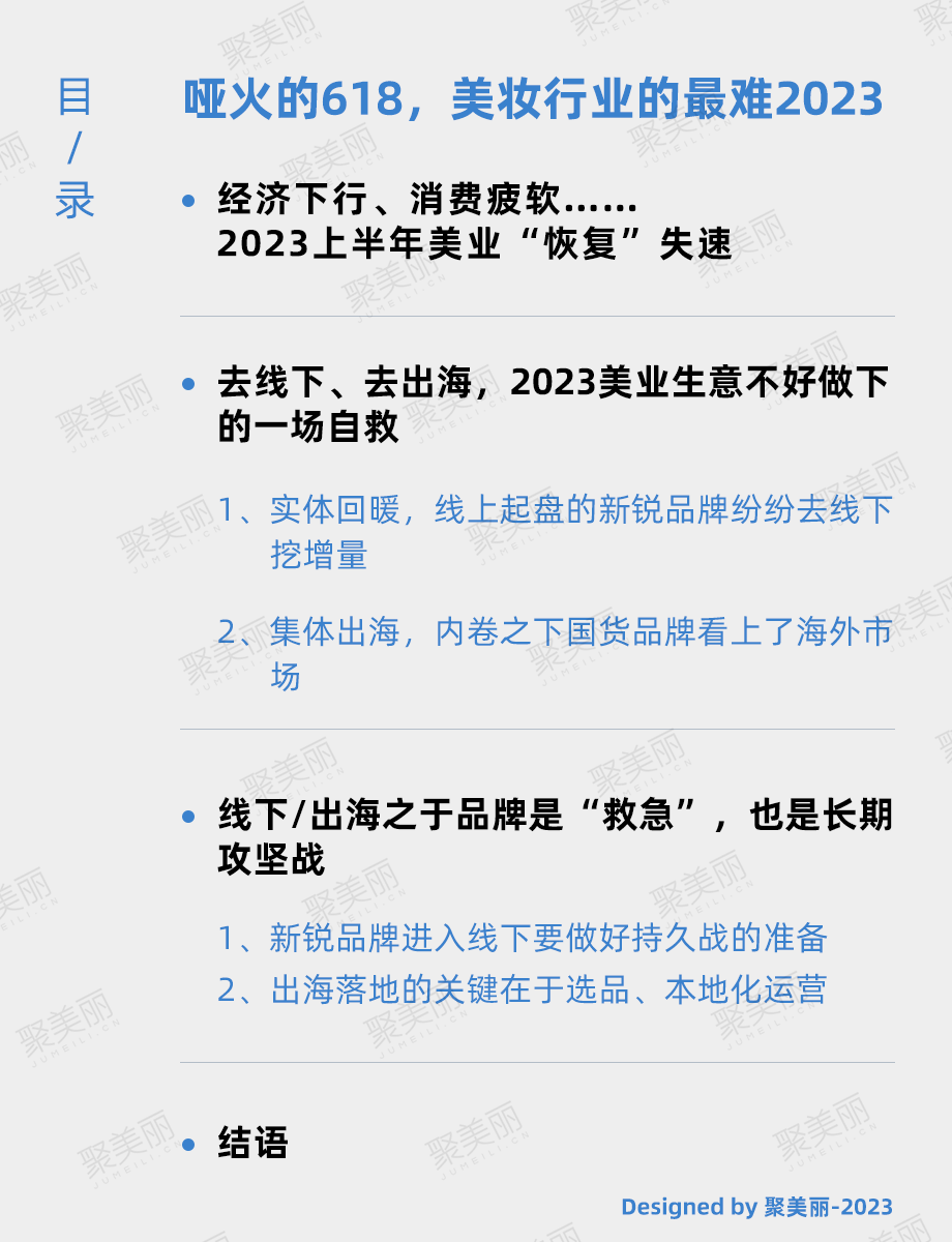 哑火的618，美妆行业的最难2023