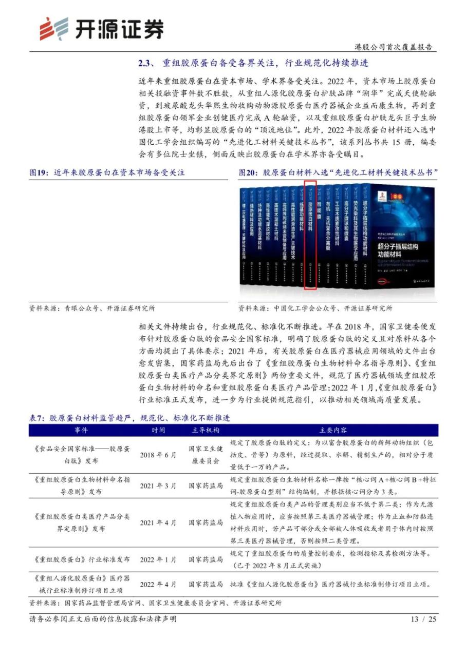 巨子生物-重组胶原蛋白领军者，品牌势能向上未来成长可期