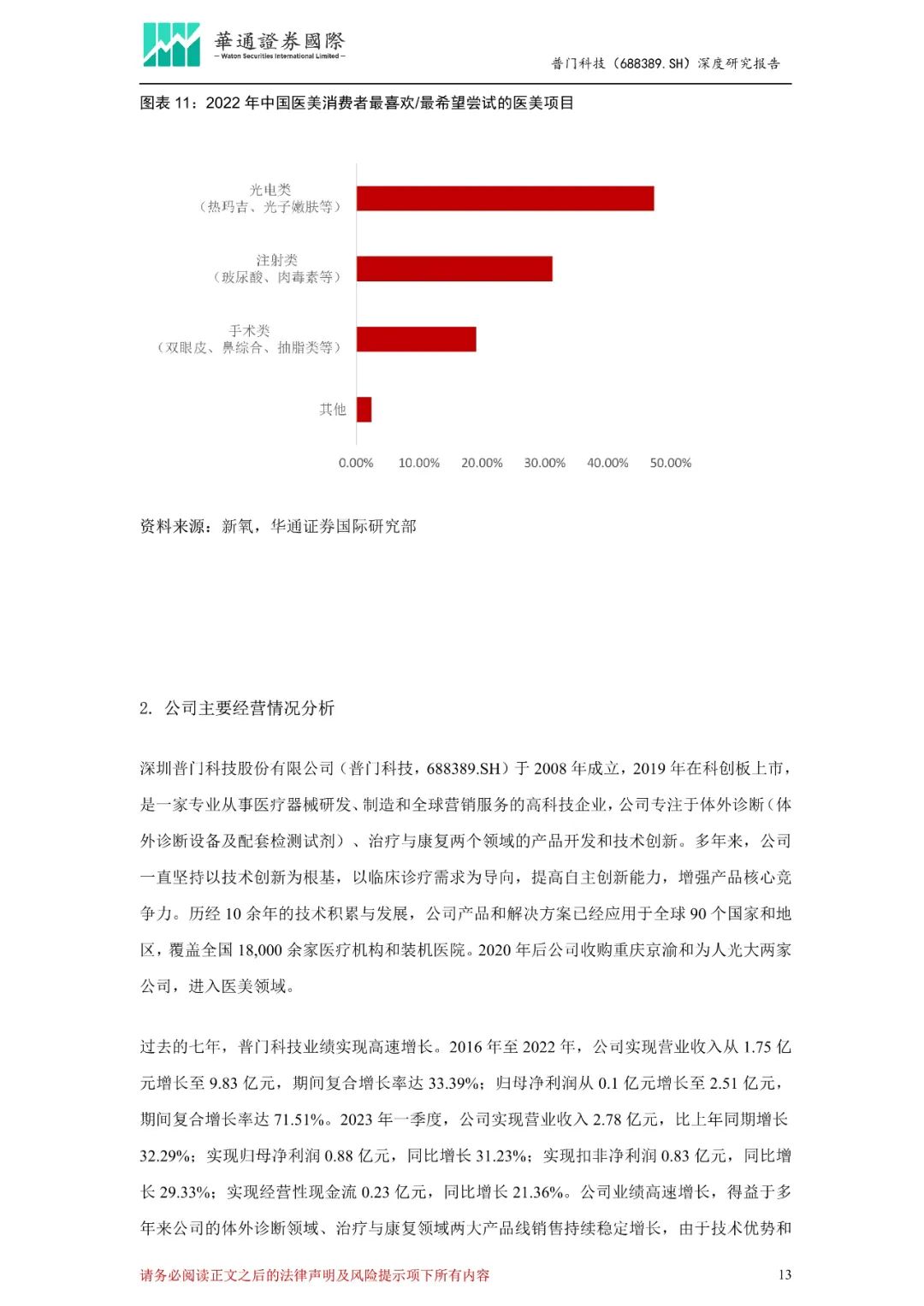 普门科技：体外检测与治疗康复并驾齐驱，光电医美锦上添花