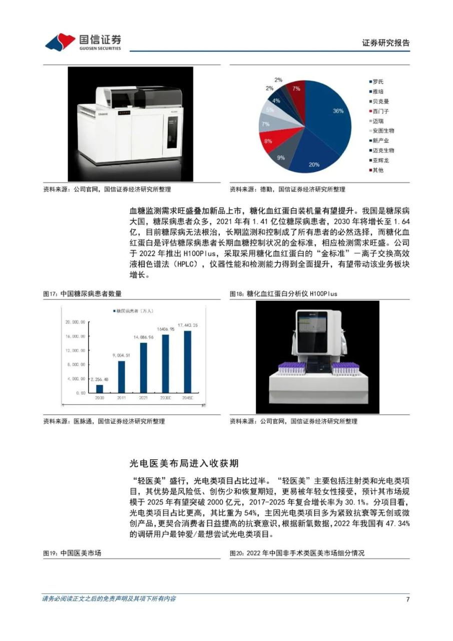 普门科技：IVD业务高增长，医美和消费健康贡献新动能