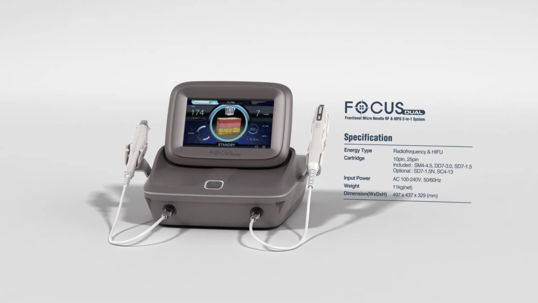 韩国黄金射频微针 | Focus Dual逆龄技术原理
