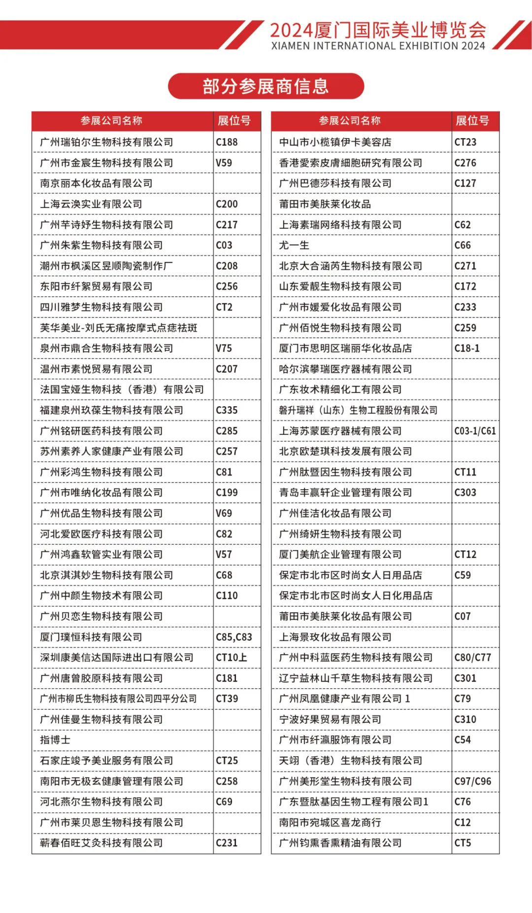 【领取门票】2024厦门国际美业博览会送门票啦